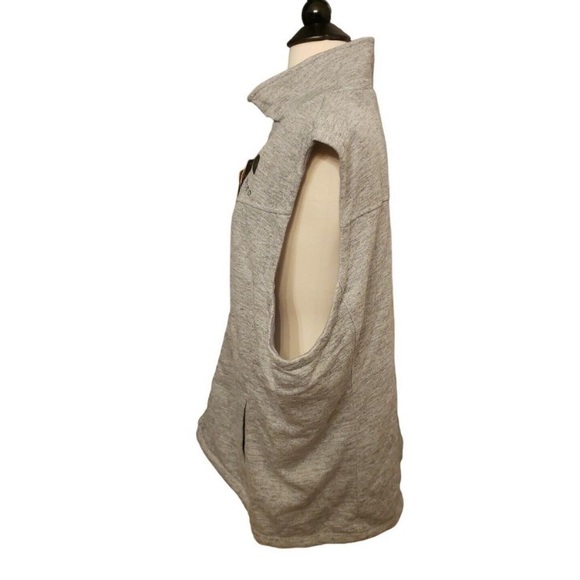 NWT Ororo Heather Grey Full Zip Heated Vest Size 3X - Picture 3 of 6